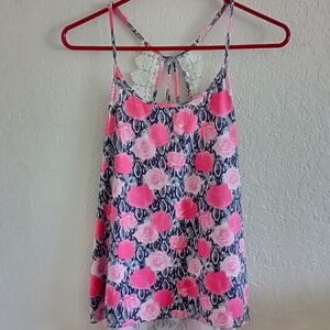 Jessica Simpson Rose And Snake 1 of 2 Piece Sleepset